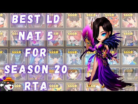 BEST Ld Nat 5 For RTA Season 20 | Summoners War