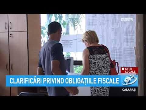 Știri Locale - Clarificări privind obligațiile fiscale