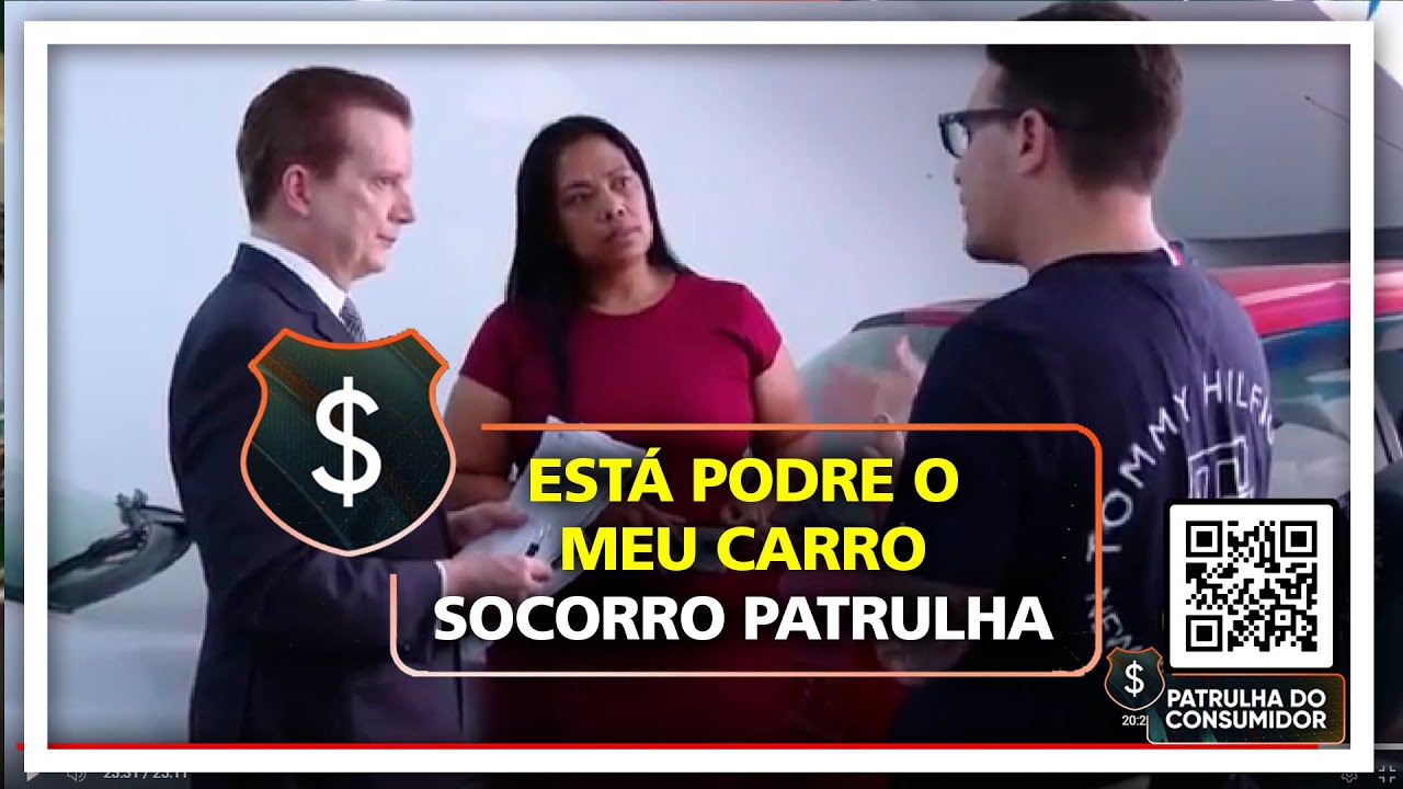ESTÁ PODRE O MEU CARRO - SOCORRO PATRULHA.
