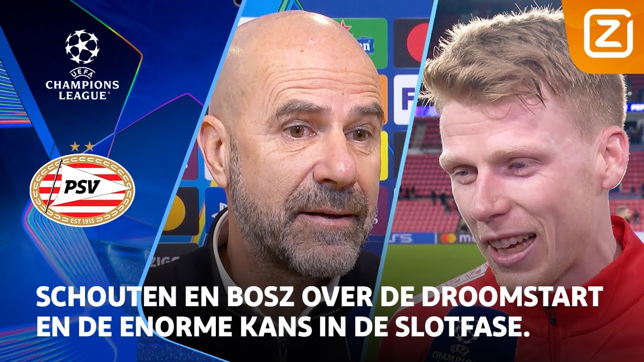 Bosz: 'Ik dacht dat het weer zo'n memorabele avond werd' ✨ | Interview met Schouten en Bosz