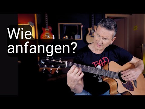 Gitarre lernen als Anfänger? So würde ich heute starten!