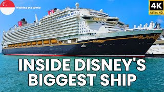 Disney Adventure Cruise FULL SHIP TOUR | Inside Disney’s BIGGEST Ship [4K]