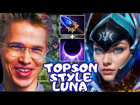 TOPSON STYLE LUNA MID GAMEPLAY 7.39d 🌙