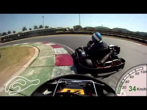 Copa Brasil de Kart Indoor 2011 - Medios 2 Série 1 - Flávio Caetano