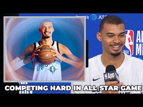 Victor Wembanyama on His Second NBA All-Star Appearance