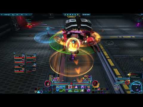 SWTOR R4 Watchdog HM 12-08-23 Sorc (solo healing with one man down)