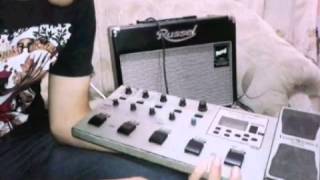 Video thumbnail for Explaining KORG TONEWORKS AX1000 G by Androbadi. ID