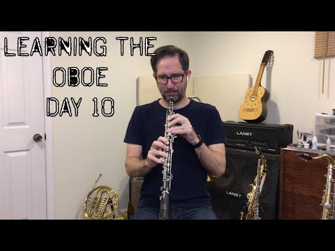 Learning The Oboe Day 10