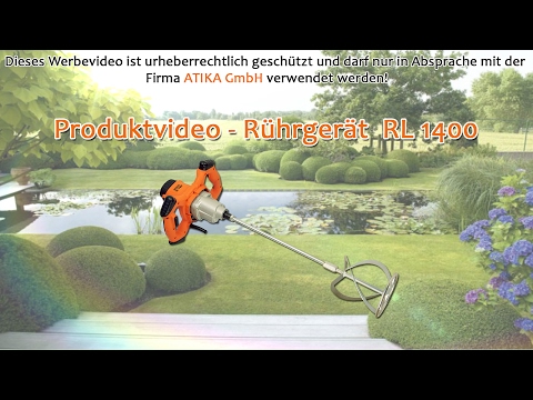 ATIKA Produktfilm - Rührgerät RL 1400