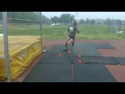SL High Jump 6 Strides in Practice 5/18 #4