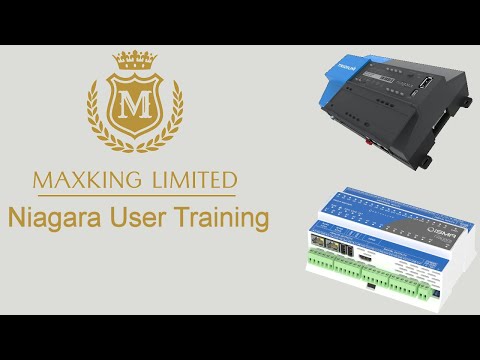 #20 N4 Tridium Niagara - Machine learning - N4.11 via web browser adding logic