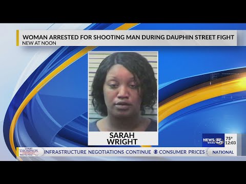 VIDEO: MPD: Woman arrested for shooting man during Dauphin St. fight