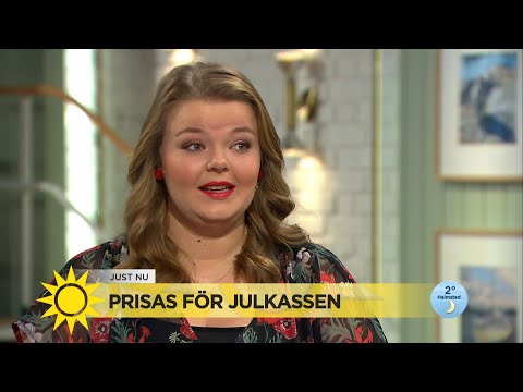 Hon hjälper utsatta barnfamiljer med julkassar – får pris - Nyhetsmorgon (TV4)