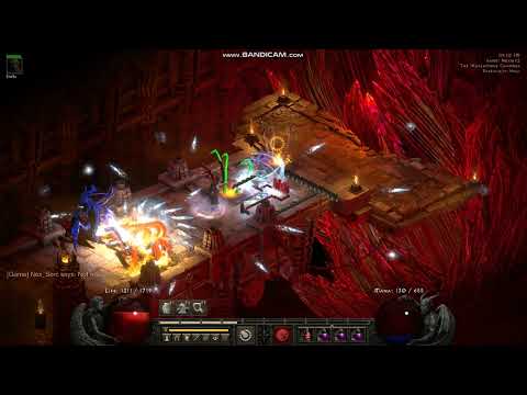 Hydra and Frozen Orb Sorceress (Hydra Orb Sorc) vs Hell Baal