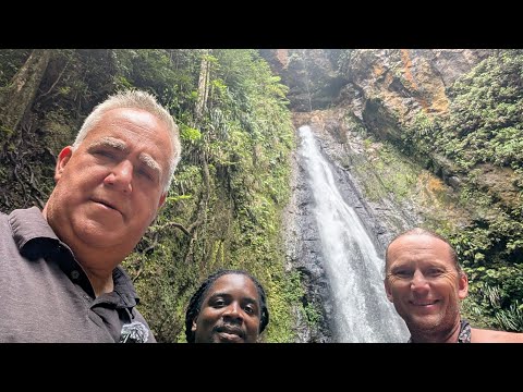 Dominica Day One. Indian River and Syndicate Falls