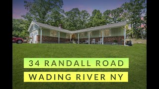 34 Randall Road Wading River, Long Island 4 Bedroom House For Sale: Suffolk County