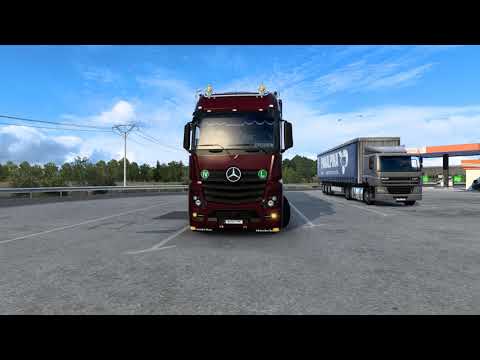 ETS2 1.40 - Euro Truck Simulator 2 - Mercedes Benz ACTROS MP4 - Madrid (ES) to Vigo (ES) #2