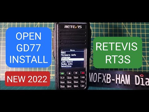 OPENGD77 RT3S INSTALL