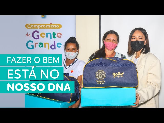 UMA MISSÃO PAUTADA PELO AMOR | GRÃO DE GENTE E INSTITUTO ICDH