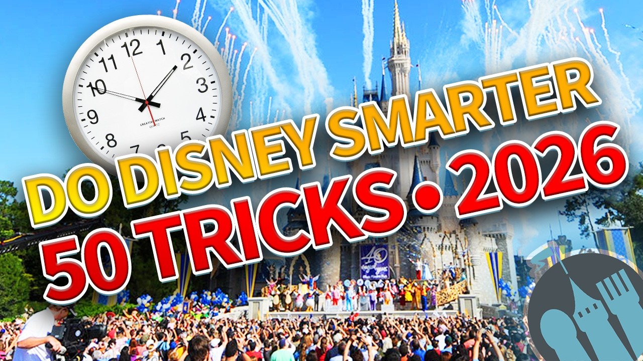 50 Easy Tricks for Your 2026 Disney World Trip