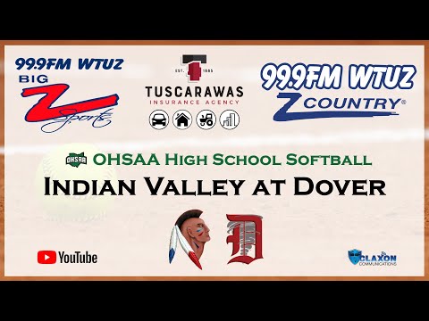 Indian Valley at Dover - OHSAA Tournament Softball from BIG Z Sports - WTUZ