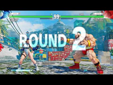 Street Fighter V Beta 3 - NeoChaos (Cammy) vs. BiggyWiggy (Zangief)