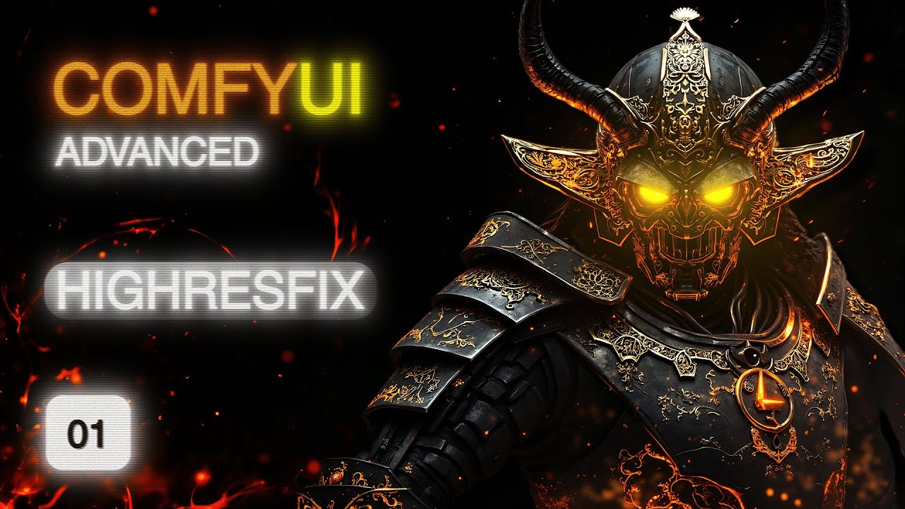 Comfyui Advanced Tutorial 01 - Highresfix