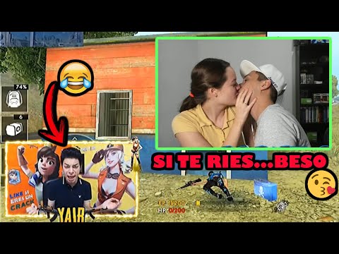 SI TE RÍES...BESO EN LA BOCA O CACHETADA! *mi novia me pega☹️*