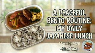Japanese-Style Pasta Bento 🍝 Napolitan + Meal-Prep Hamburger Steak | Silent Vlog