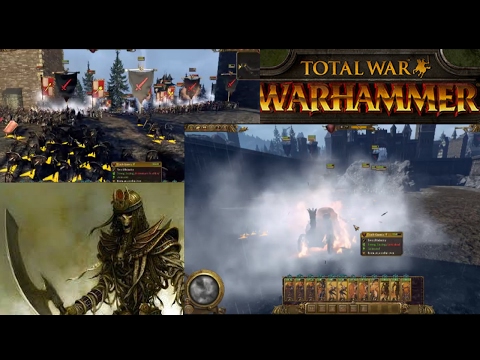 Siege Of Talabheim Tomb Kings Vs Empire Total War Warhammer Amazing Custom Map