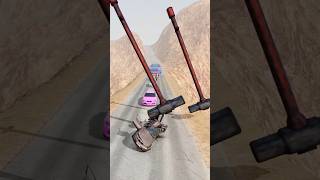 Download lagu Big & Small Colorful Cars vs Rotating Hammer #38 | BeamNG.drive mp3