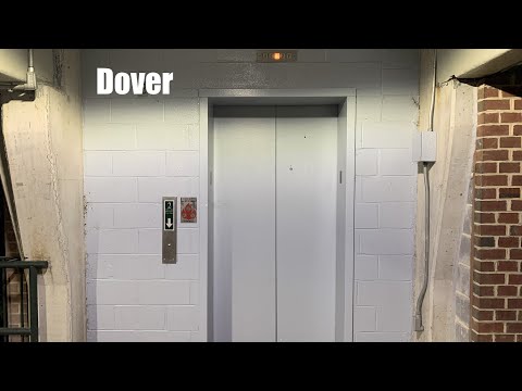 Glass Dover Traction Elevator at the Municipal Garage in Staunton, VA