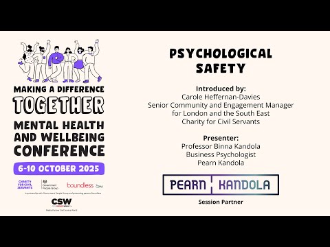 Psychological safety, Pearn Kandola