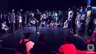 preview picture of video 'Streetkings Festival 2014 | Prelims | 2on2 Bboy | Eastian Movement'