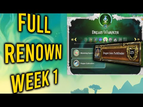Dream Wardens Renown 20 FIRST WEEK - Full Guide - Dragonflight 10.2 - World of Warcraft