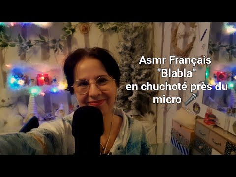 #Asmr French #Blabla whispered near the microphone 🎤