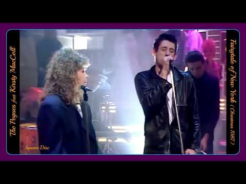 Fairytale Of New York - The Pogues feat Kirsty MacColl (Top of The Pops, Dec 1987) Stereo Broadcast