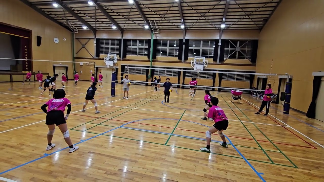 BOXレシーブの位置の取り方を確認しよう@hapikan 