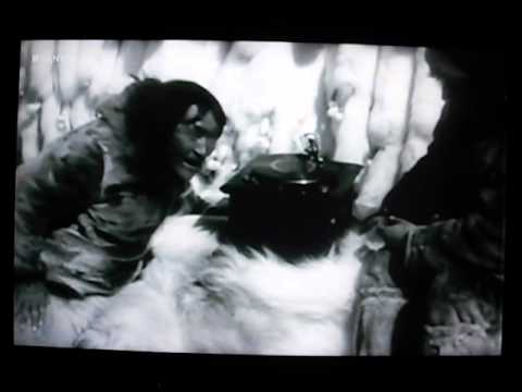 Nanook of the North (1922)  Nanook listens to a phonograph