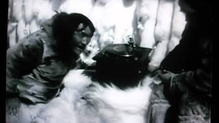 Nanook of the North (1922)  Nanook listens to a phonograph