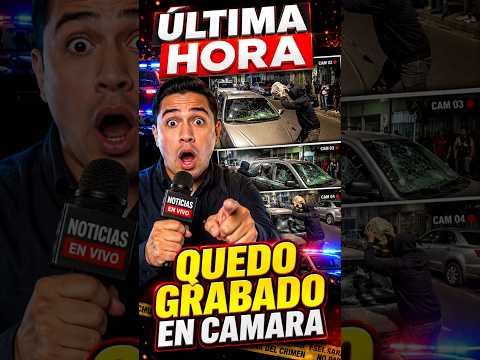 🚨 ¡Quedó Grabado! El Impactante Ataque Contra Vehículos en Sensuntepeque 😳📹