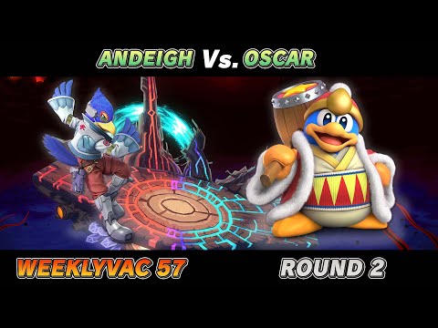 WeeklyVac 57 - SSBU - Andeigh (Falco) vs Oscar (King Dedede)