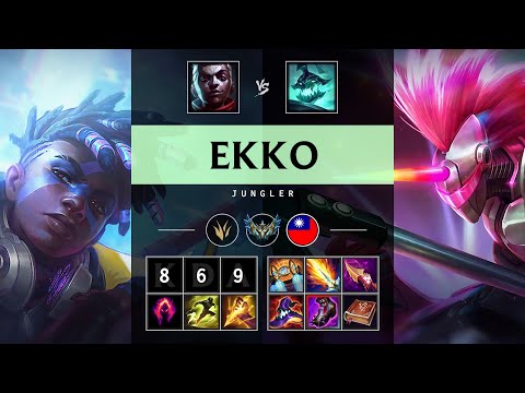 Ekko Jungle vs Hecarim - TW Challenger Patch 25.10