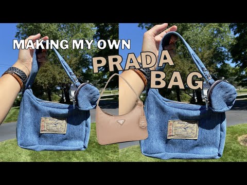 MAKING MY OWN PRADA BAG!! how-to SEWING TUTORIAL! amanda linh