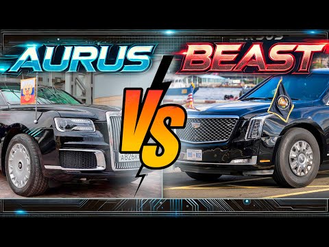 Russian "AURUS" vs USA "THE BEAST". Limo of Mr. President