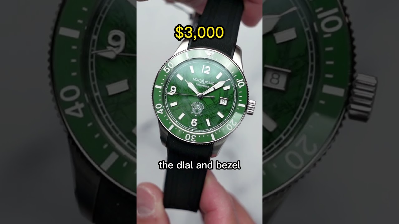 Even MORE Underrated Green Dial Watches Part 3! IWC, Montblanc, Seiko! 💚