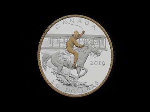1 oz. Pure Silver Coin - Victory Stampede