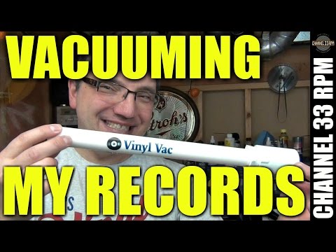Cleaning records with a vacuum | Vinyl Vac demo and review