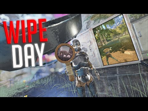 Claiming The Most OP Base Location On DAY 1 Of WIPE! - ARK