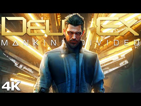 DEUS EX: MANKIND DIVIDED All Cutscenes (Includes All DLCs Chronological Order) Full Game Movie 4K